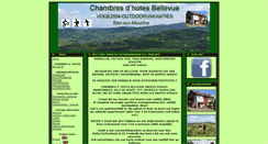 Desktop Screenshot of chambresdhotes-bellevue-vosges.com
